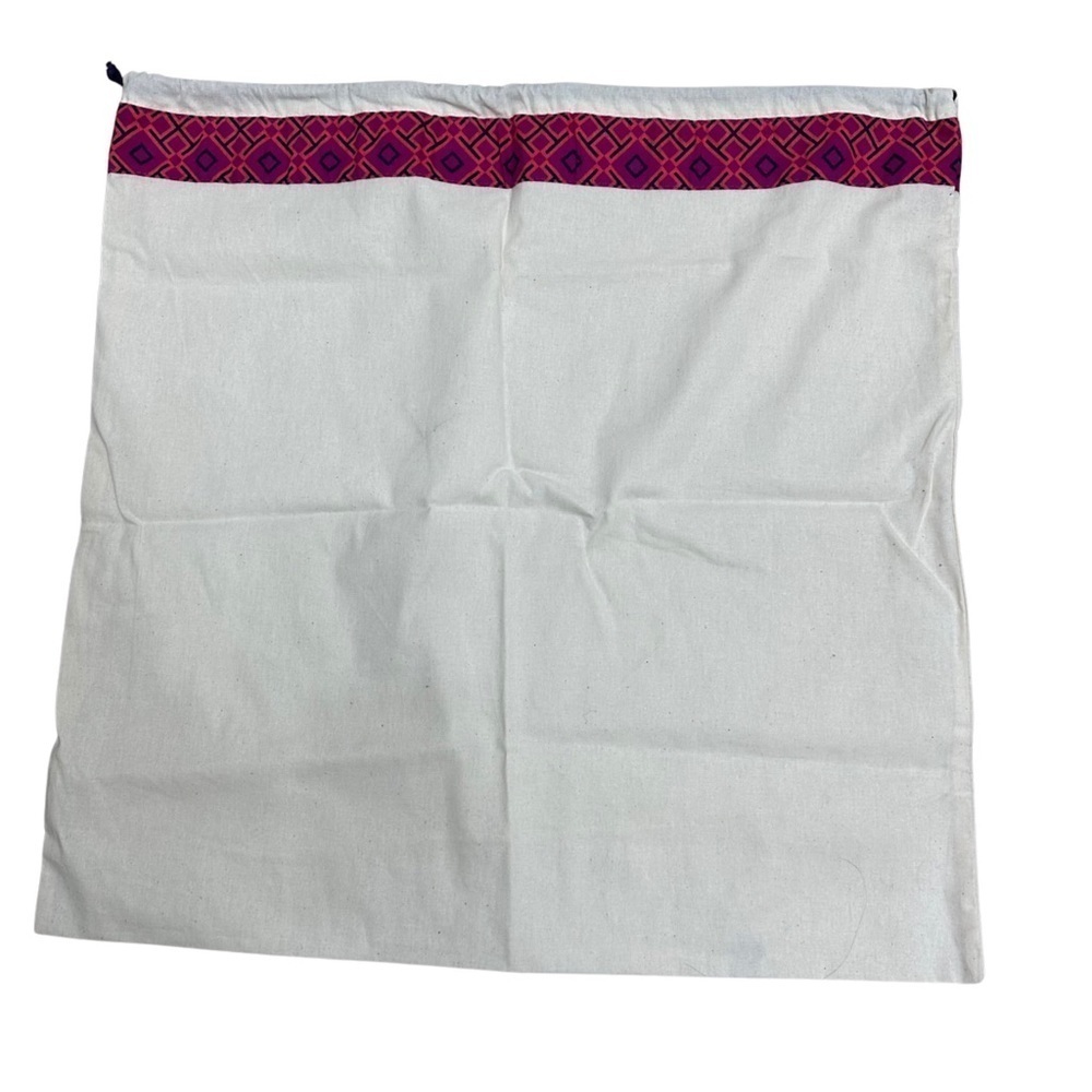 Tory Burch Cotton Handbag Dust Bag Cream Large